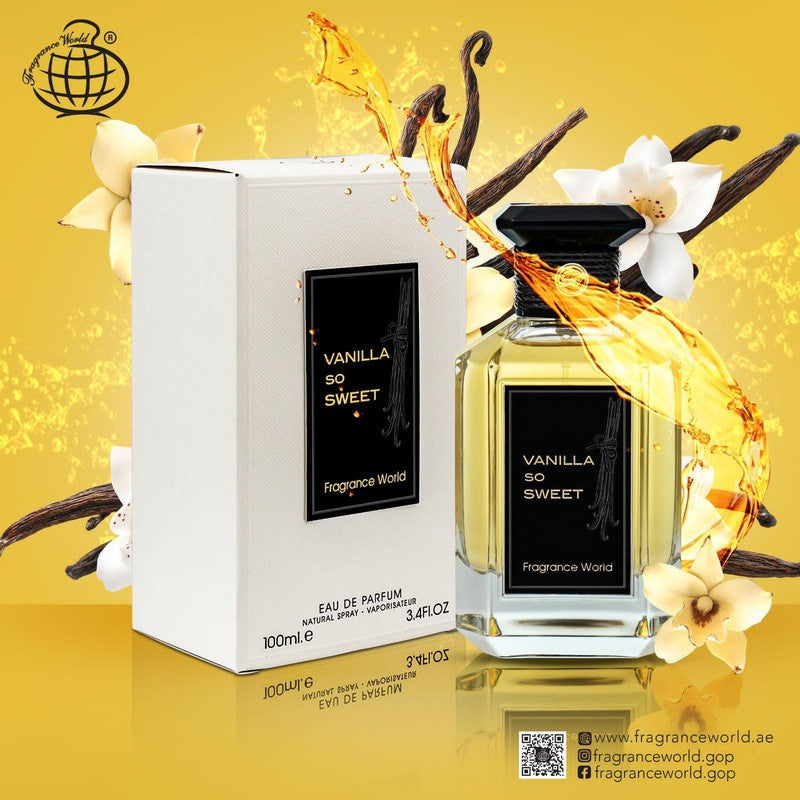 FW Ваниль такая сладкая парфюмированная вода для женщин 100мл - Royalsperfume World Fragrance Духи