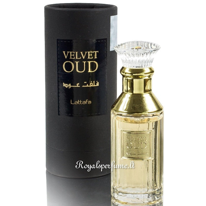 LATTAFA Velvet Oud парфюмированная вода unisex 100мл - Роялспарфюм LATTAFA Духи